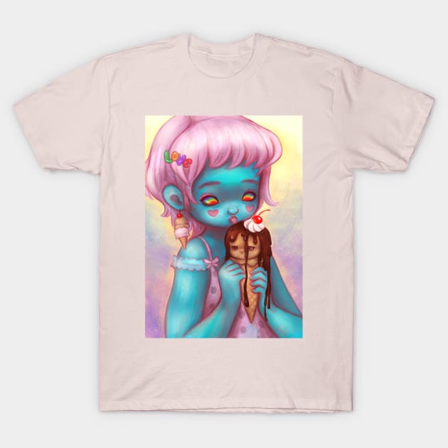 Ice Cream T-Shirt by selvagemqt